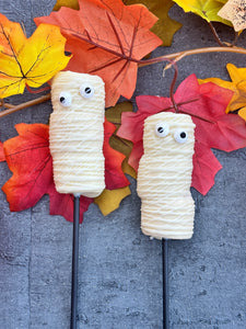 Halloween Marshmallow Mummy Pop