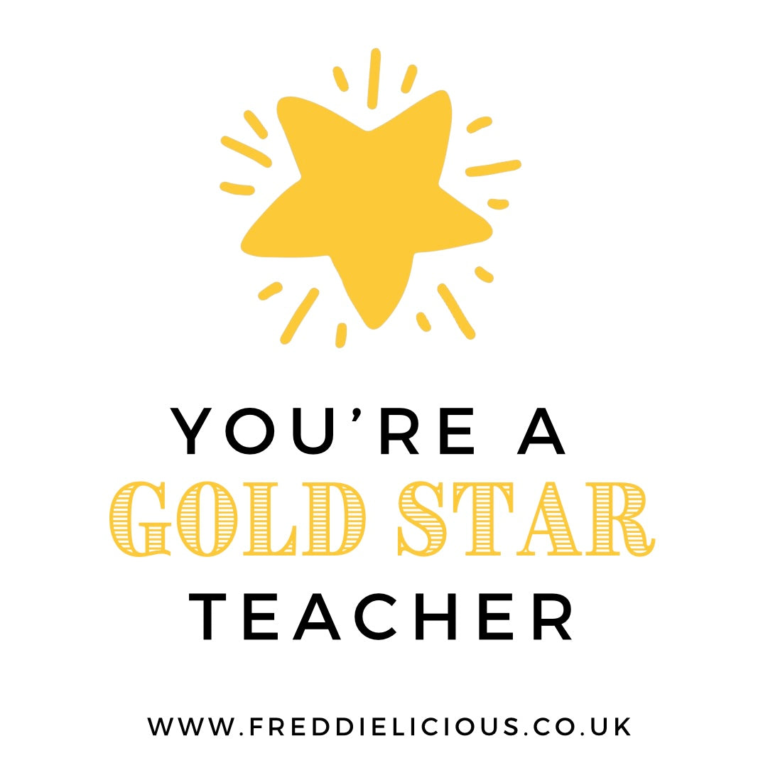 Gold Star Teacher Lollipop