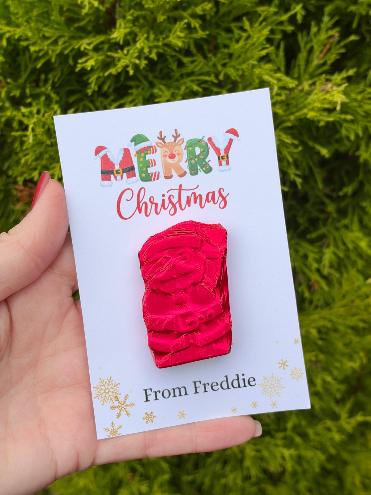 *New* Christmas Chocolate Card Gift
