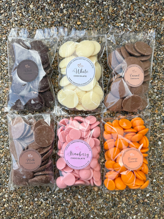 Belgian Chocolate Button Bags