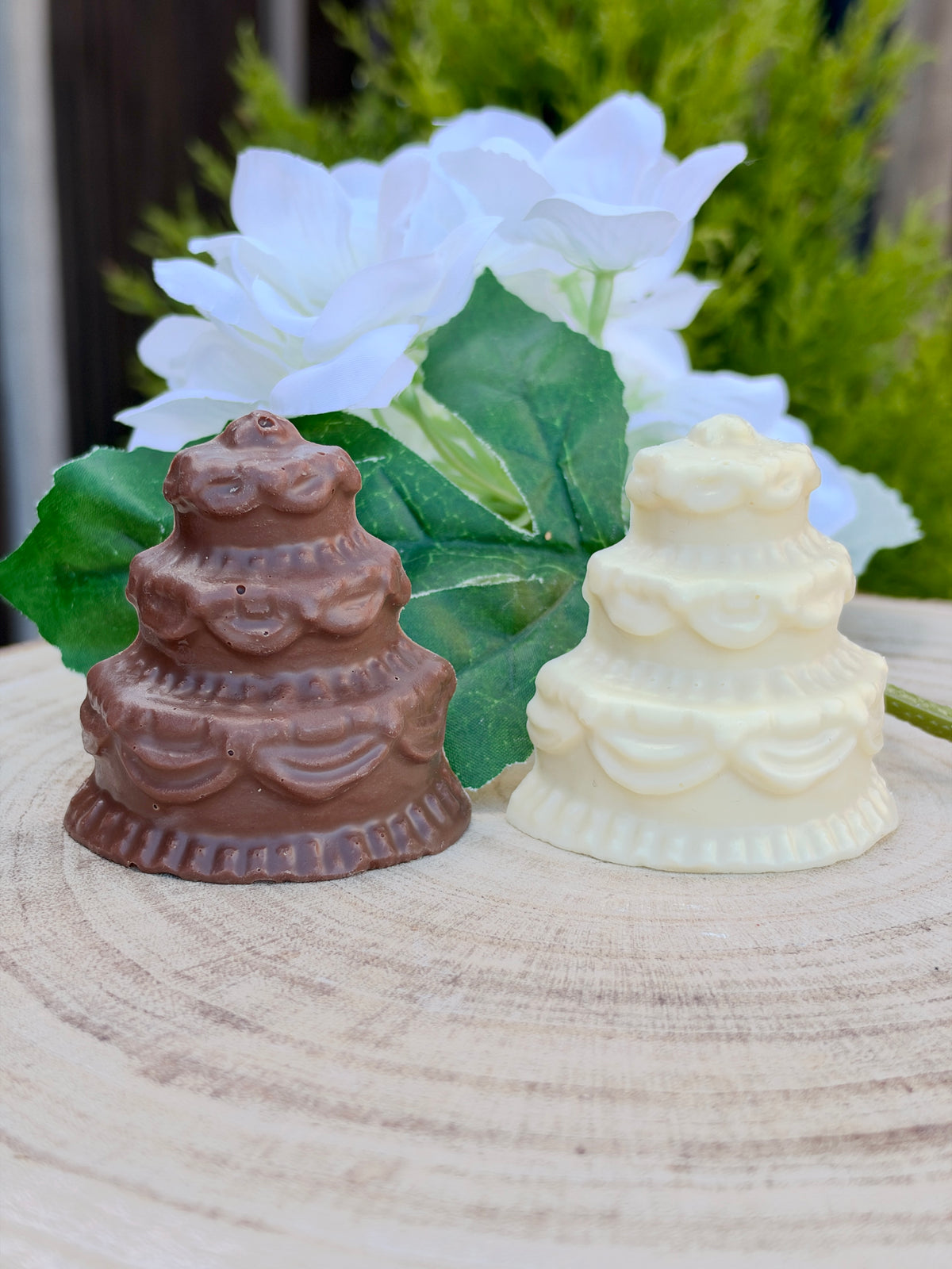 Chocolate Wedding Cake Favour