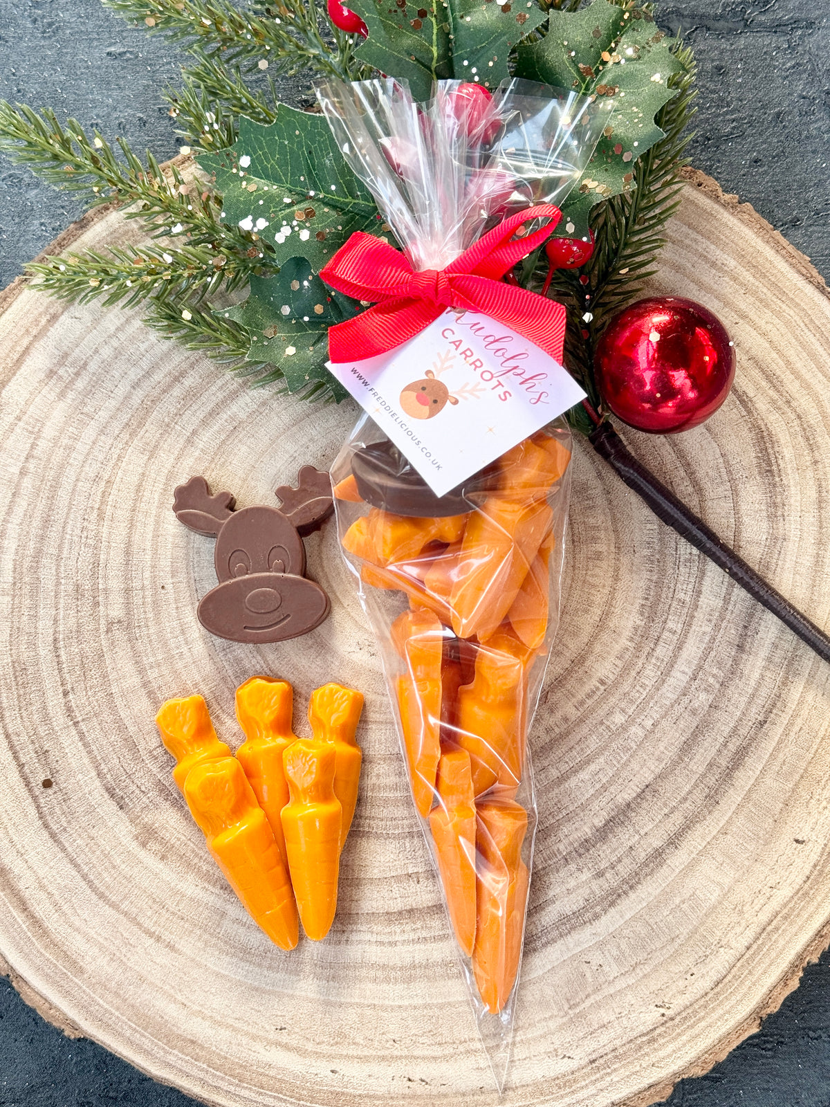 Rudolph’s Chocolate Carrots