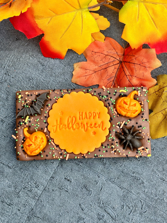 Happy Halloween Chocolate Bar