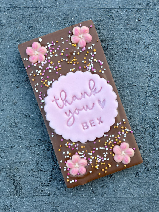 Thank You Chocolate Bar