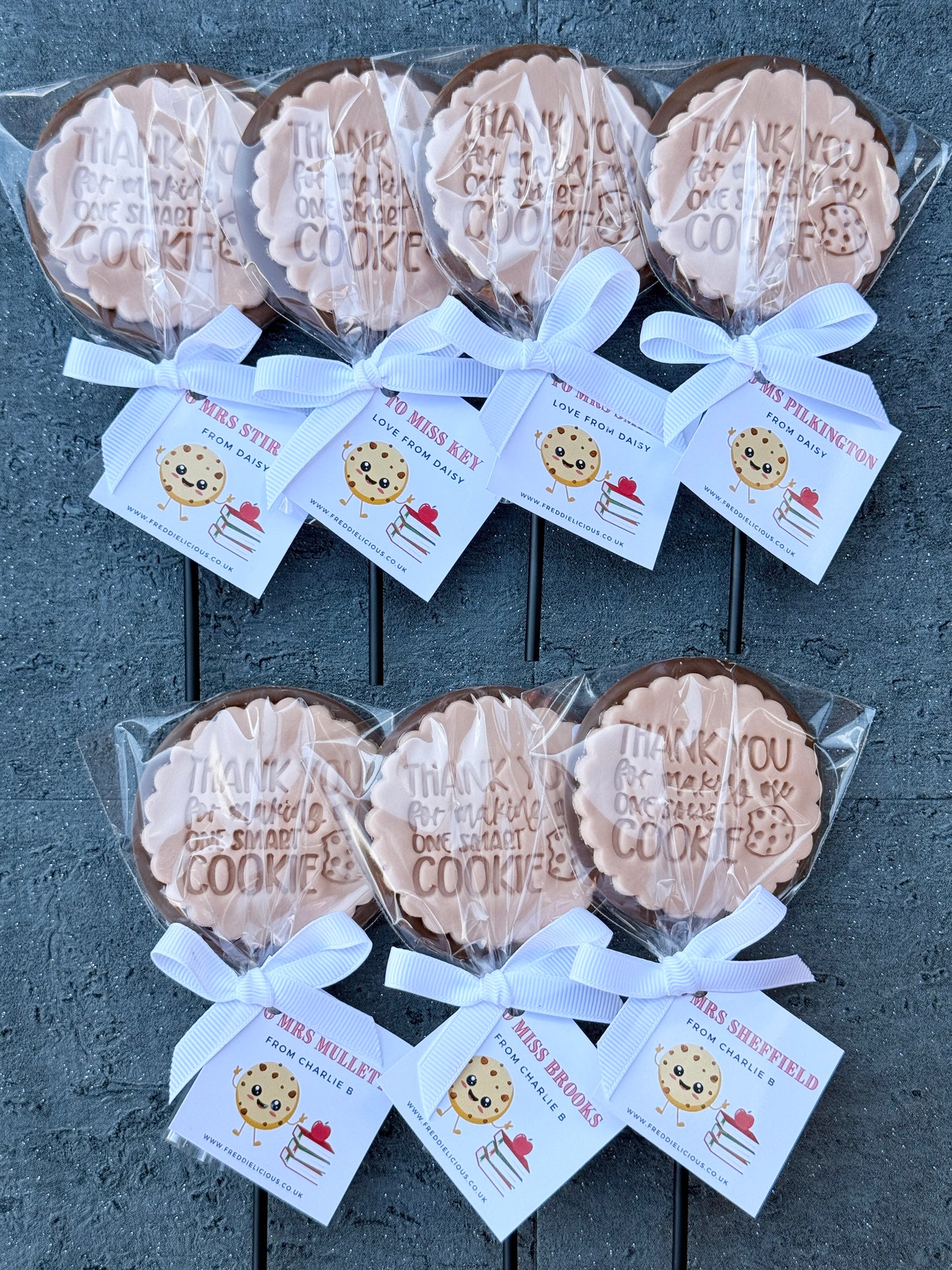 Thank You for Making Me One Smart Cookie Lollipop