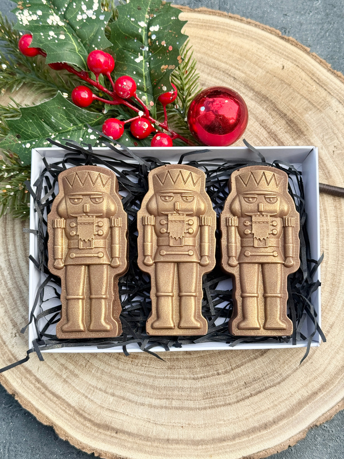 *New* Christmas Toy Soldier Trio Gift Box