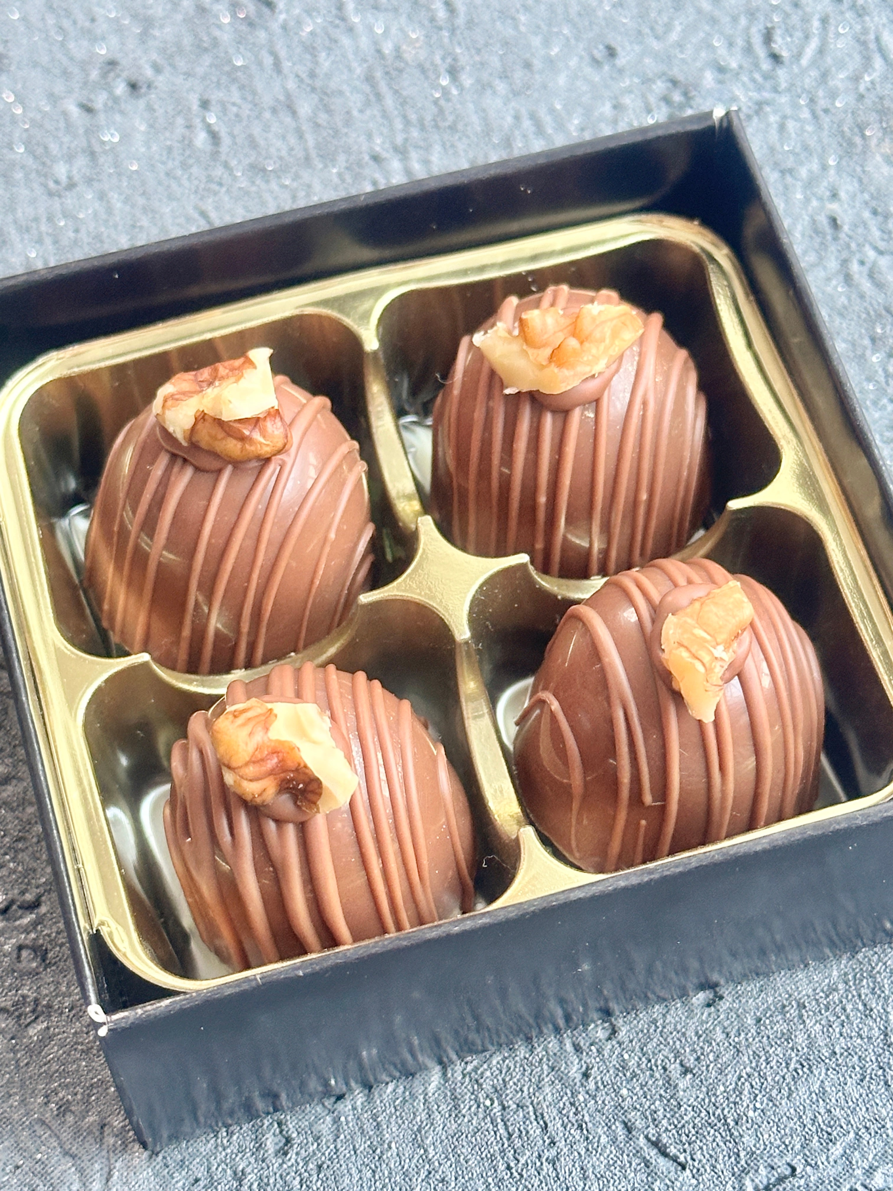 Walnut Whip Bon Bons