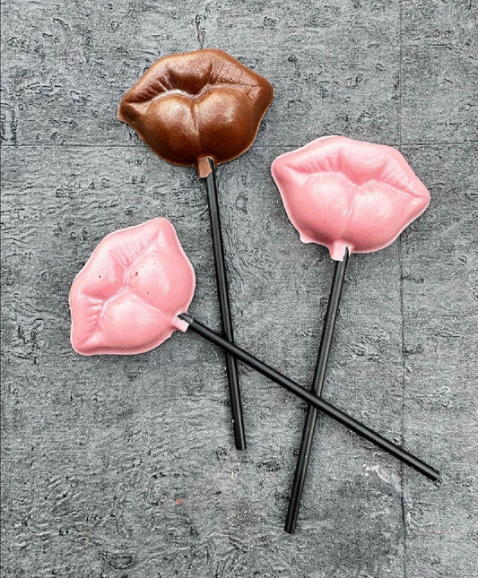 Luscious Lips Lollipop Wedding Favour