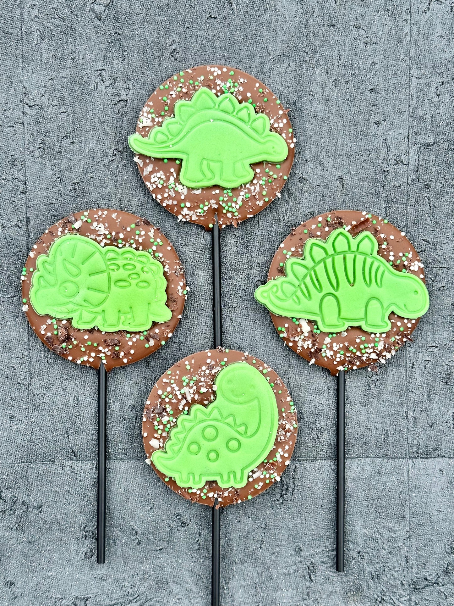 Dinosaur Fondant Lollipop