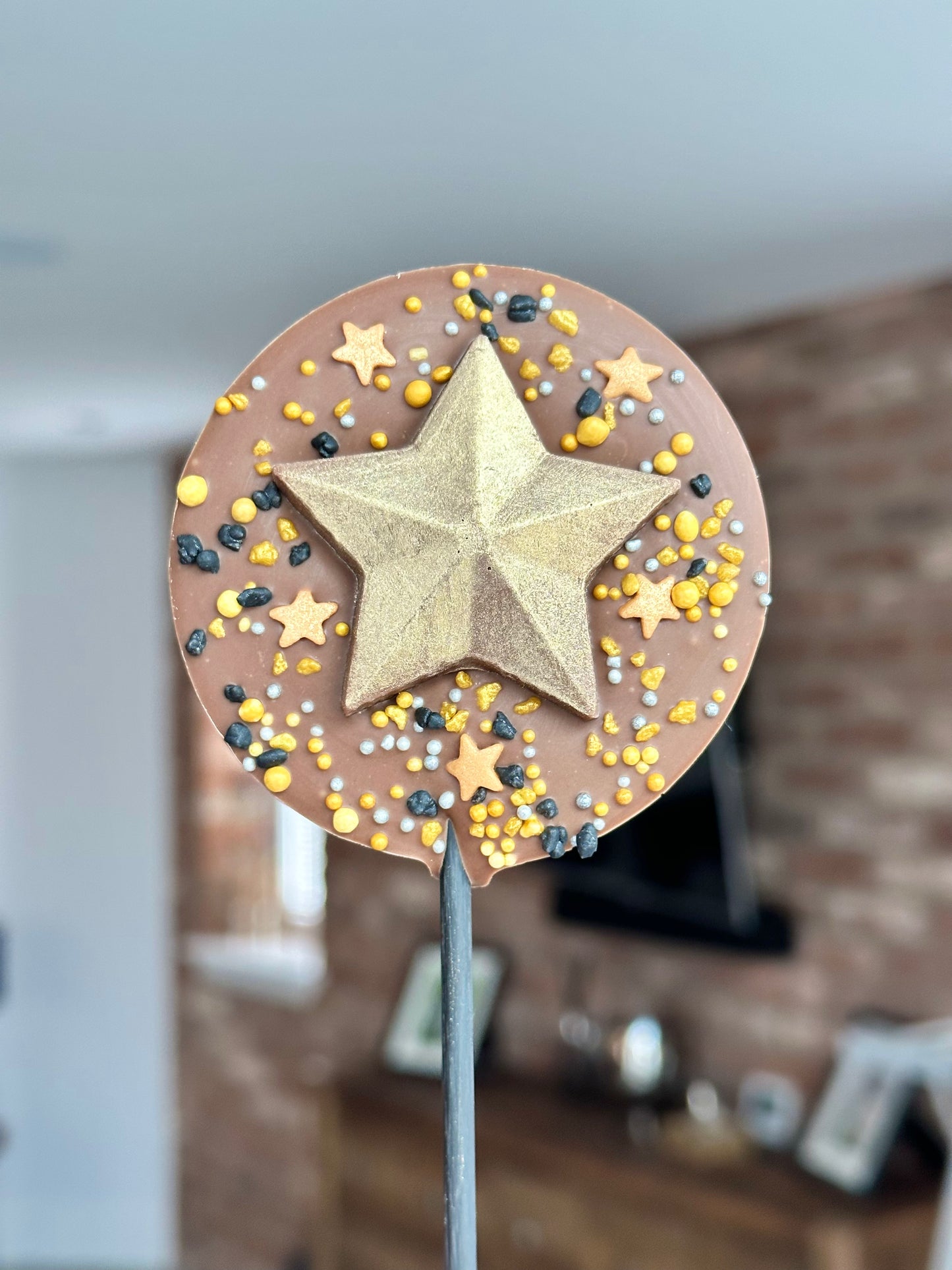 Gold Star Teacher Lollipop