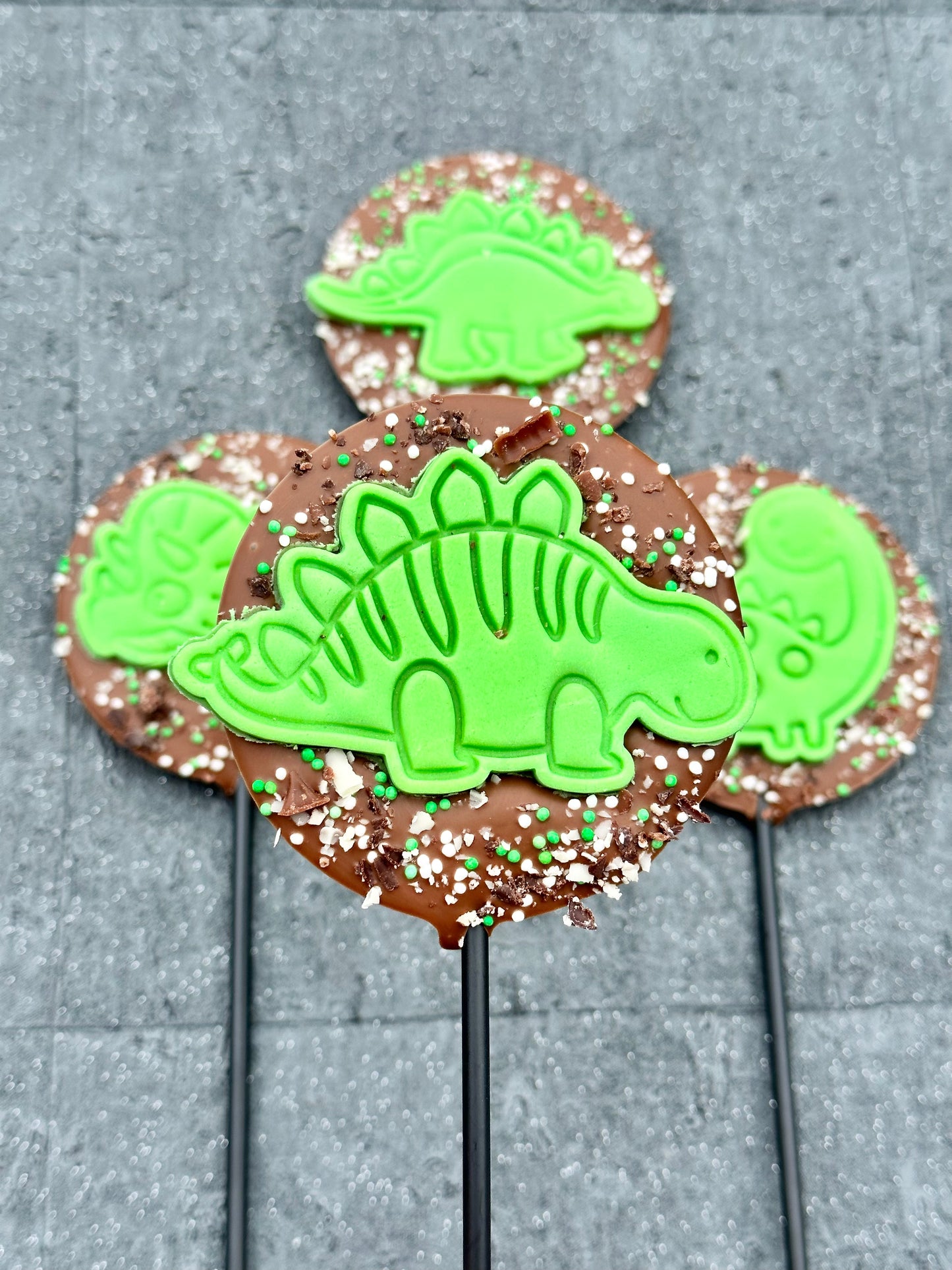Dinosaur Fondant Lollipop