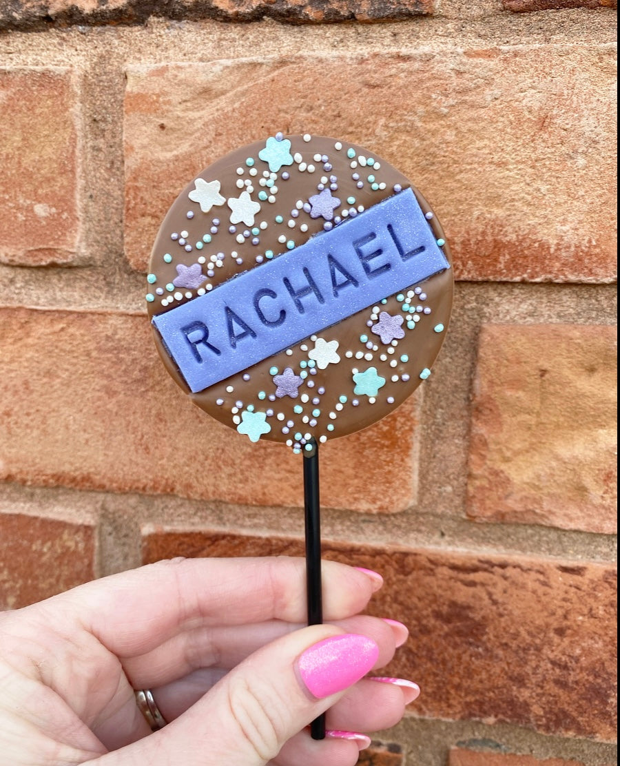 Personalised Round Lollipop