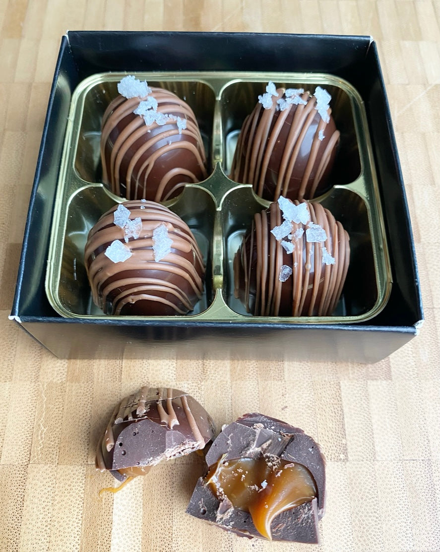 Chocolate Caramel Sea Salt Bon Bons