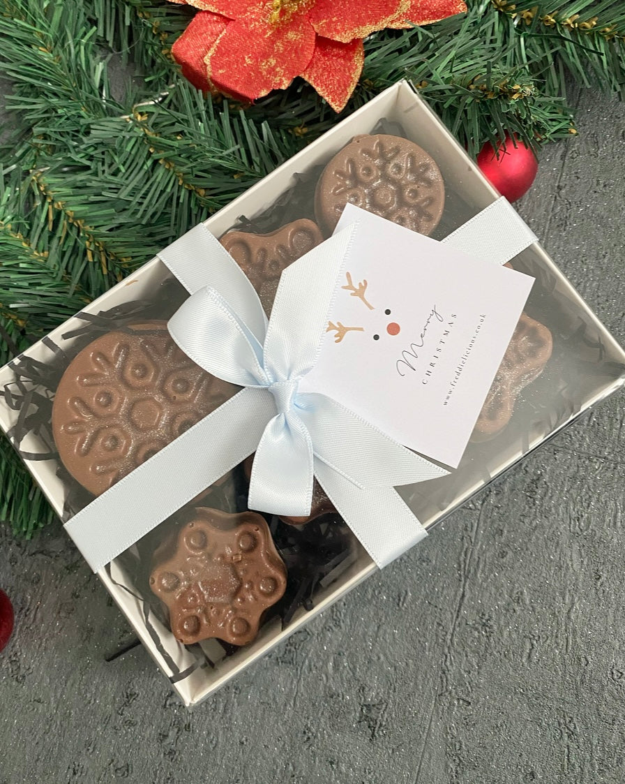 Christmas Chunky Snowflake Chocolates