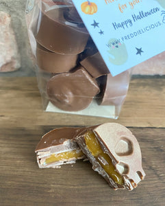 Halloween Salted Caramel Skulls