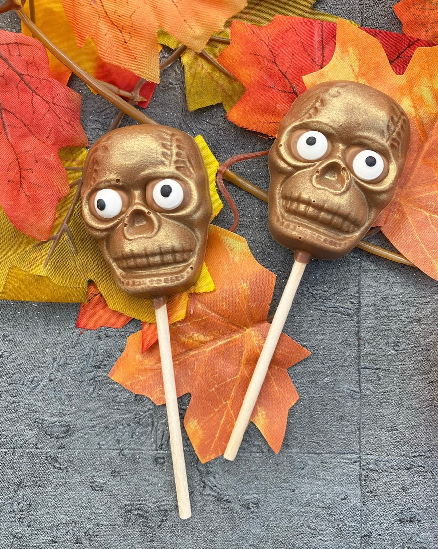 Halloween Scary Skull Lollipop