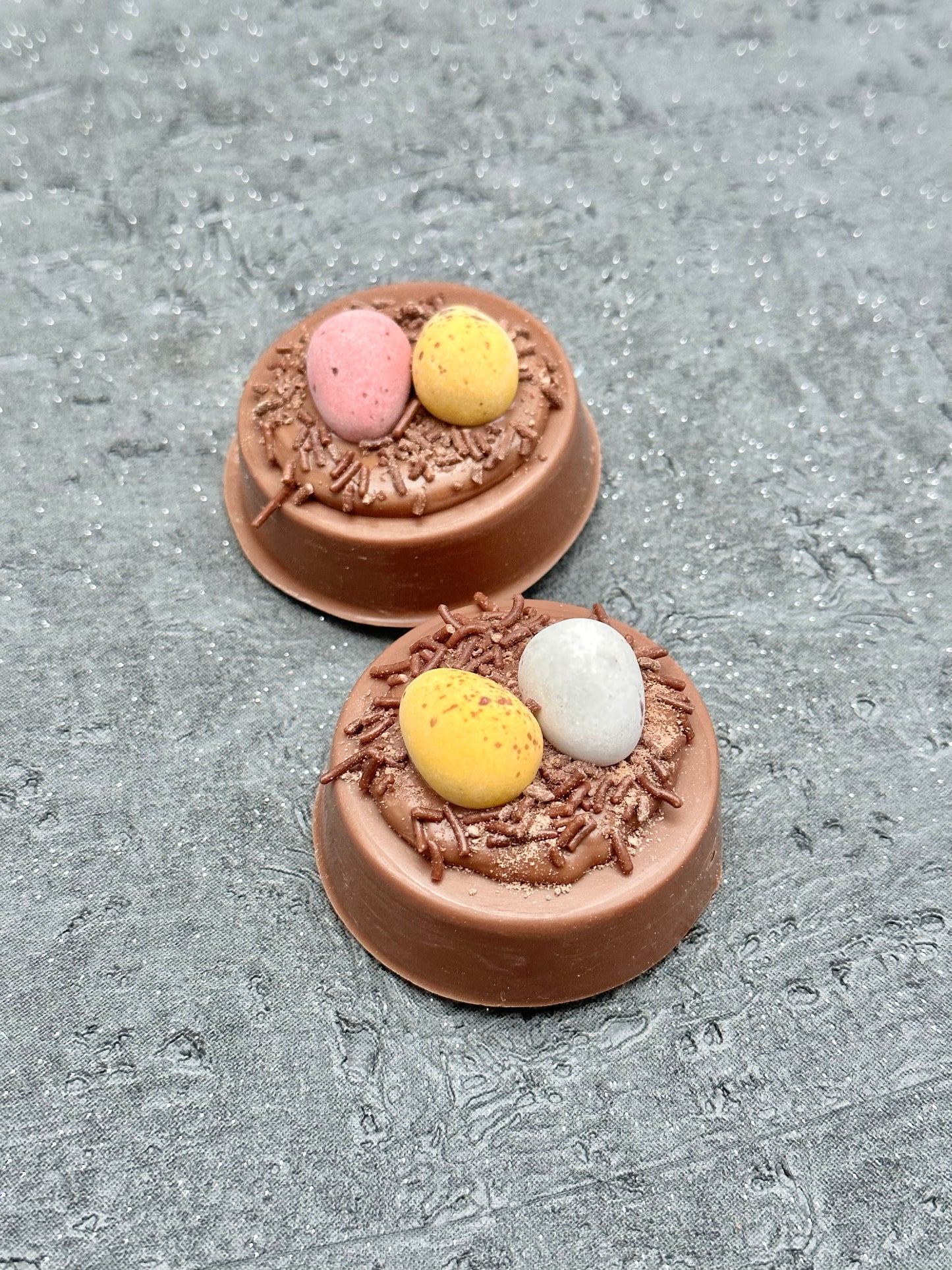 Easter Nest Chocolate Covered Biscuits
