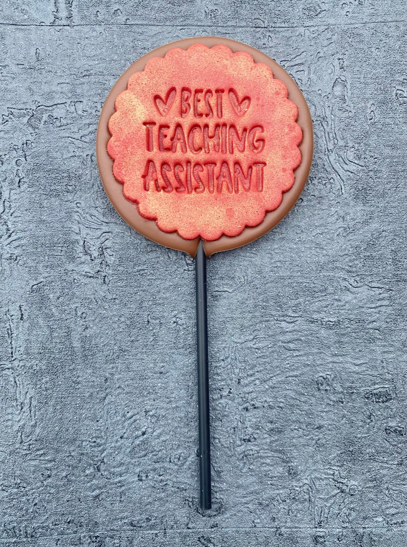 Best Teaching Assistant Lollipop