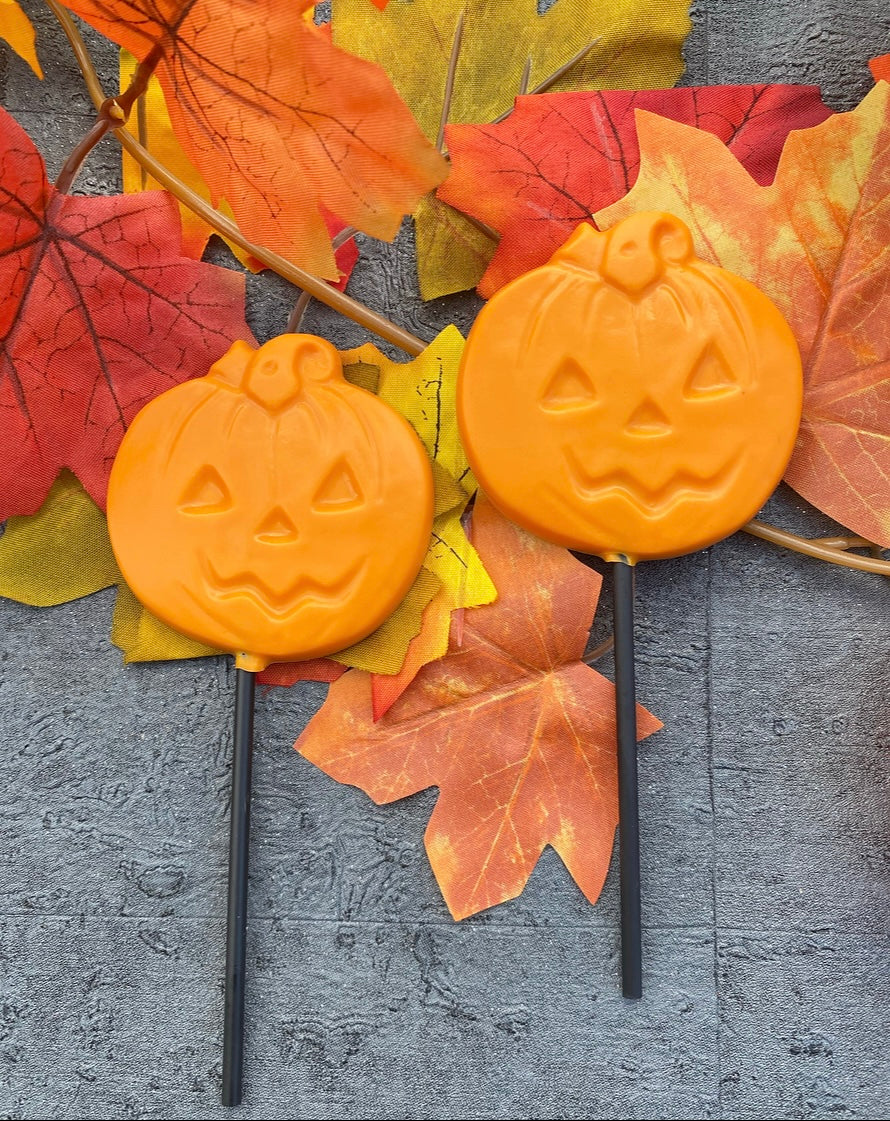 Halloween Pumpkin Lollipop