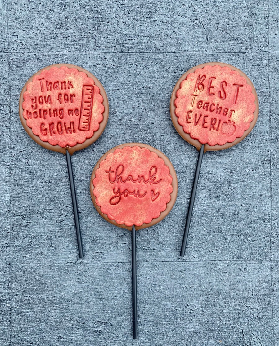Thank You for Helping Me Grow Lollipop