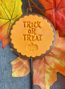 Halloween Trick or Treat Lollipop