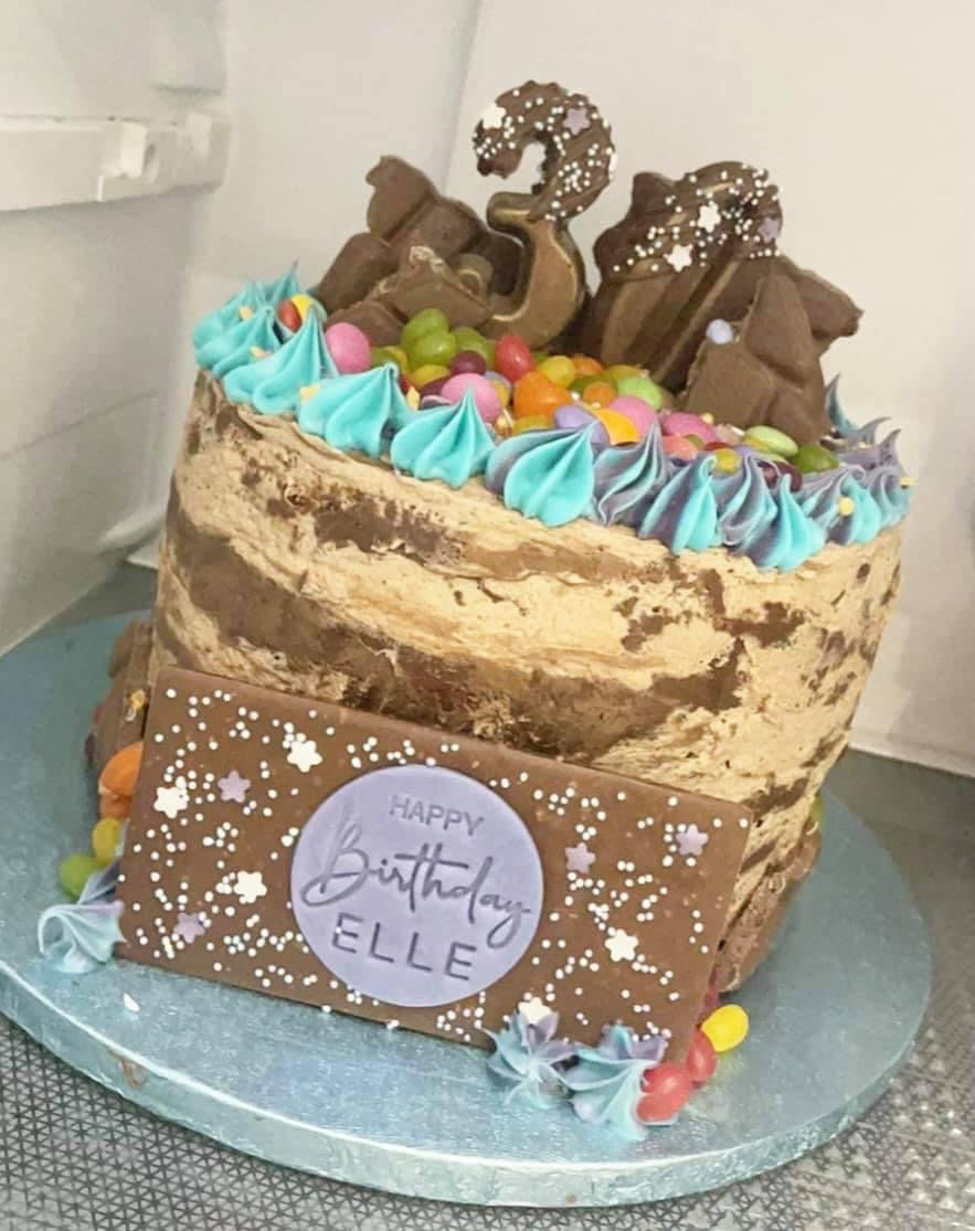 Birthday Cake Number Toppers